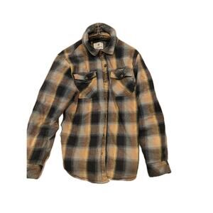 Legendary Whitetails Knit Lined Shacket Multi Plaid Mens M